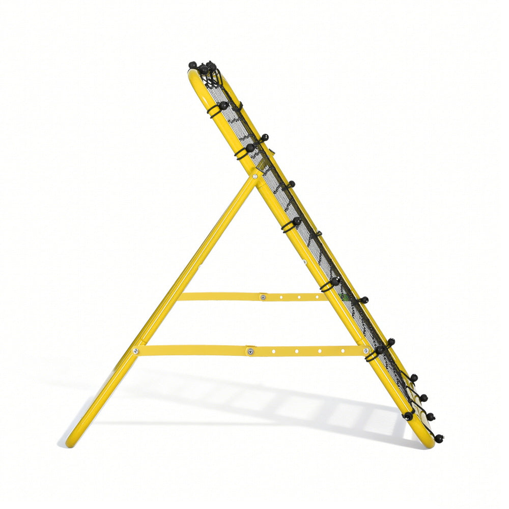 Everfit Baseball Soccer Net Rebounder Football Goal Net Sports Training Aid Yellow