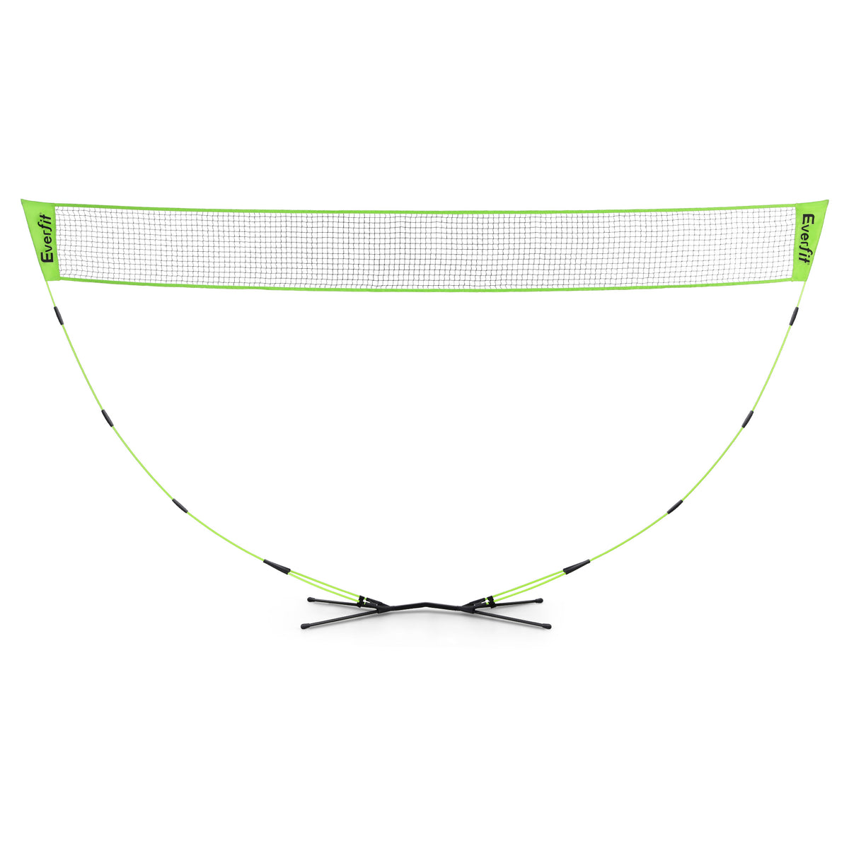 Everfit 3M Badminton Tennis Net Portable Volleyball Kit Yellow